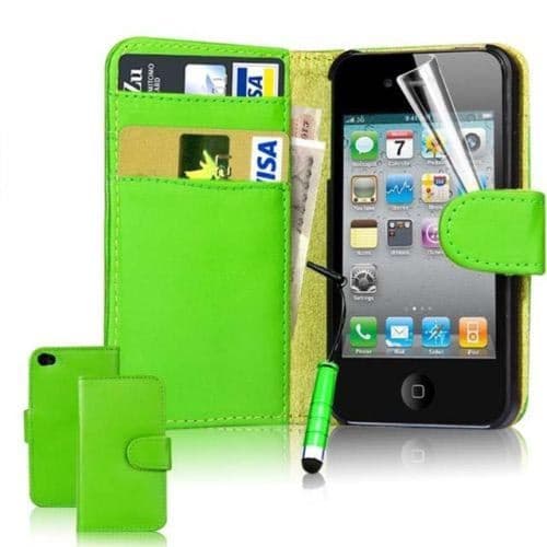 iPhone 4 / 4S Wallet Folio Case Cover